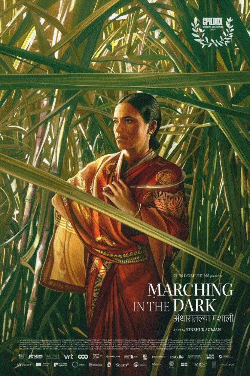 marching in the dark