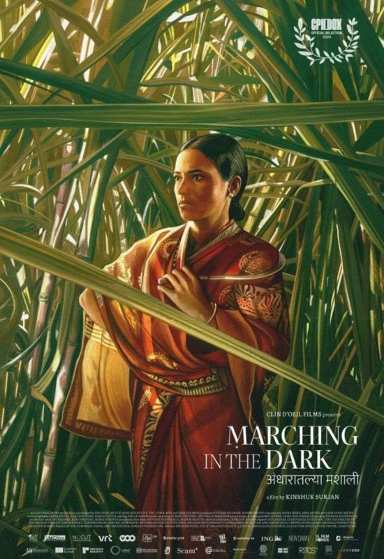 marching in the dark